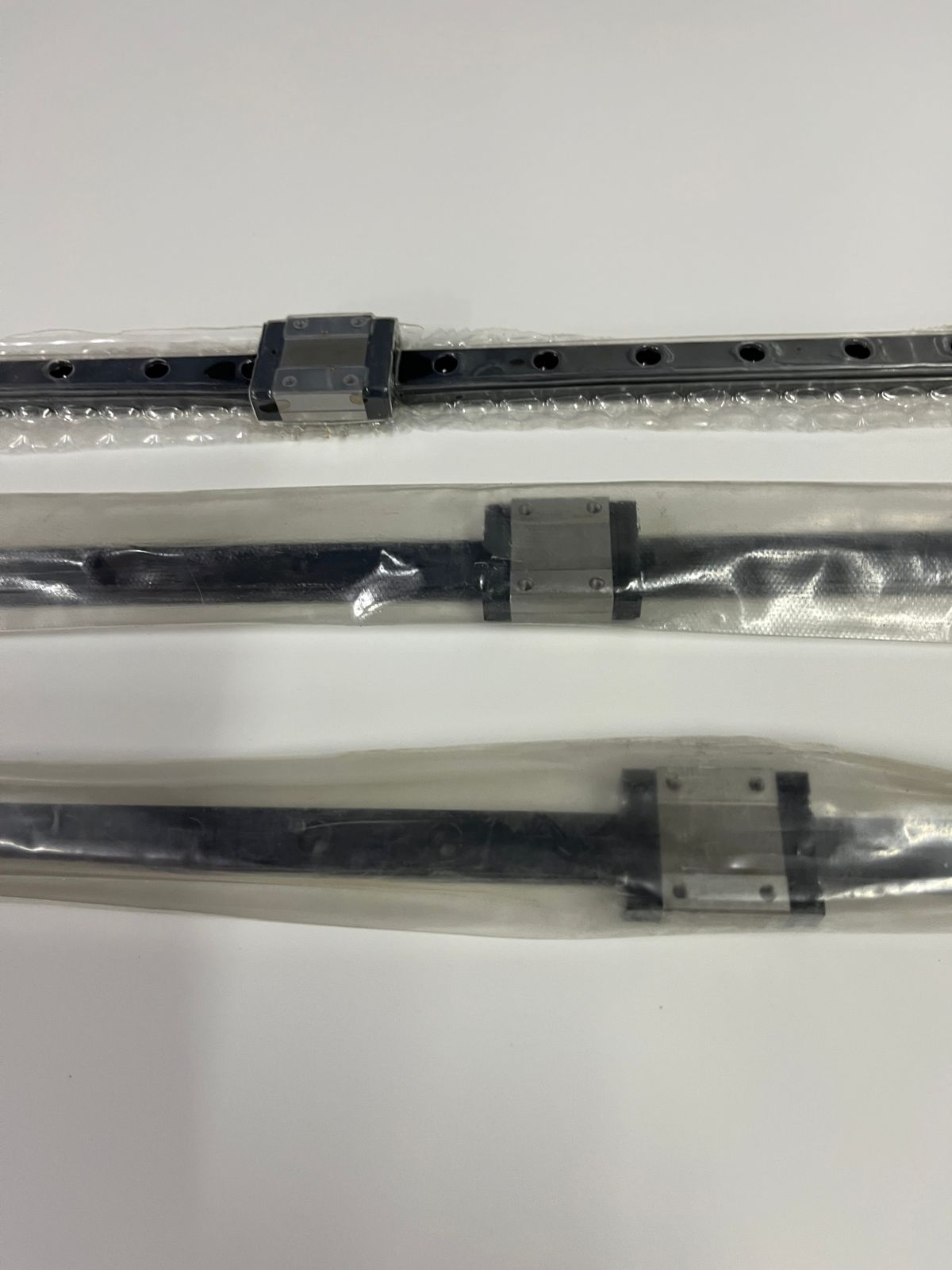 KIT GUIA RIEL LINEAL + RODAMIENTO LINEAL (PATIN) LASER CNC 9060 12MM EJE X