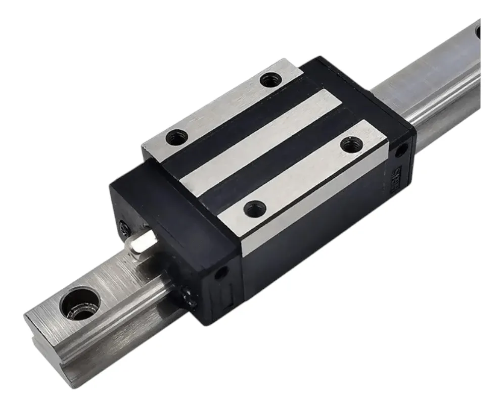 KIT GUIA RIEL LINEAL + RODAMIENTO LINEAL (PATIN) LASER CNC 1390 PRO 15MM EJE X