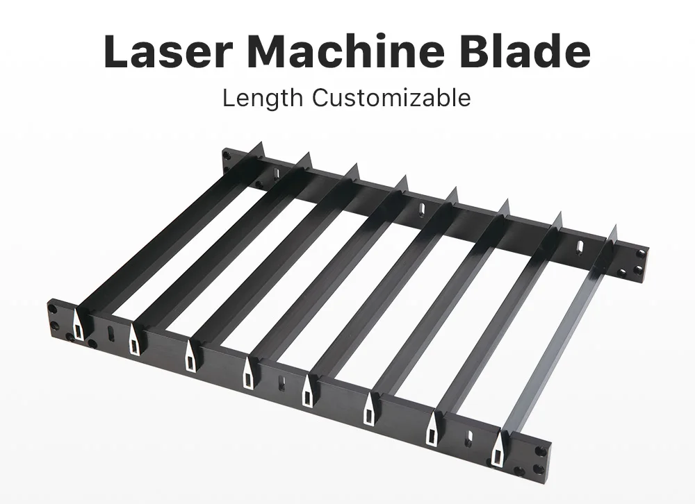 SET DE CUCHILLAS PARA MAQUINA LASER CNC DE 130X250 - 33 UNID.
