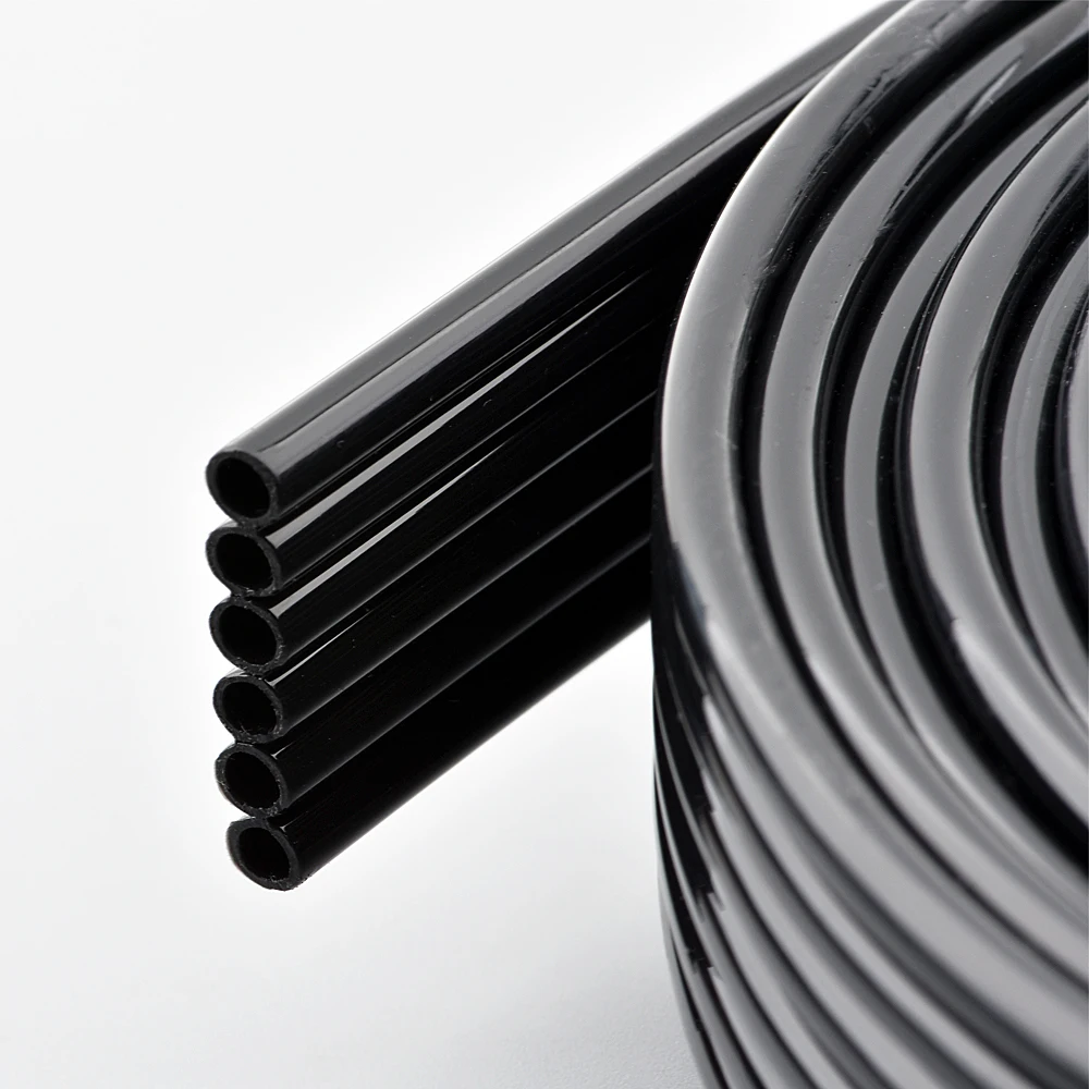 MANGUERA NEGRA PARA TINTAS DE IMPRESIÓN DE 8 VÍAS 5MM EXTERIOR - 3MM INTERIOR VALOR POR METRO