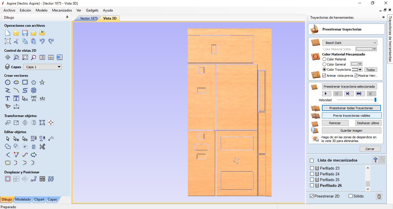 SERVICIO DE DISEÑO Y VECTORIZADO DE PIEZAS PARA CNC - Imagen 4