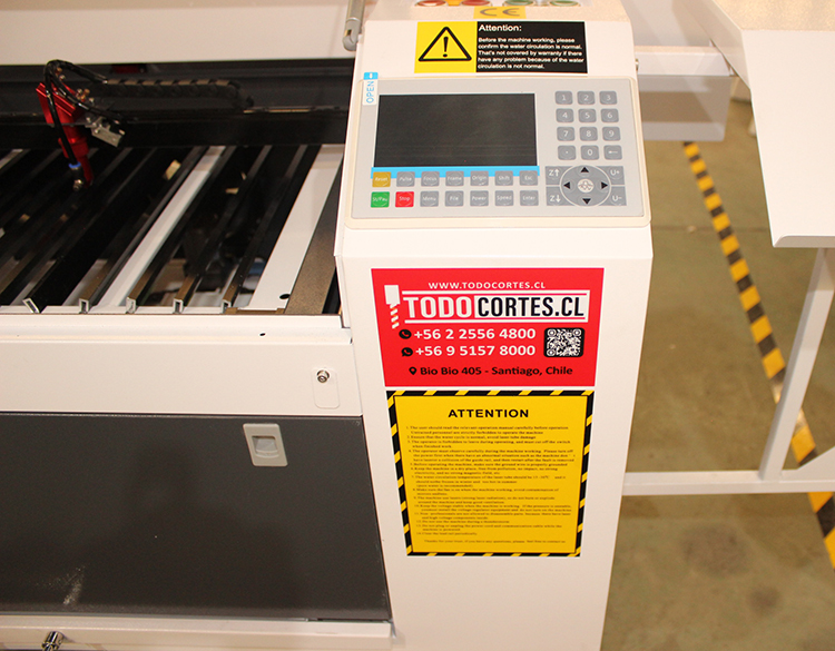 MAQUINA DE CORTE Y GRABADO LÁSER CNC 600X400MM RECI W1 80W - Imagen 17