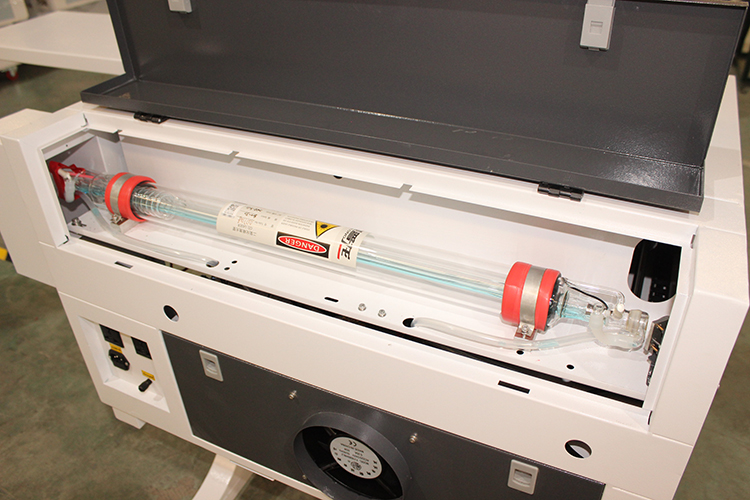 MAQUINA DE CORTE Y GRABADO LÁSER CNC 400X400MM 50W CON SISTEMA RUIDA 6445 Y CHILLER CW-3000 - Imagen 9