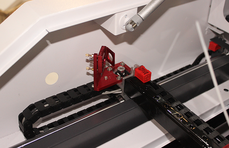 MAQUINA DE CORTE Y GRABADO LÁSER CNC 400X400MM 50W CON SISTEMA RUIDA 6445 Y CHILLER CW-3000 - Imagen 18