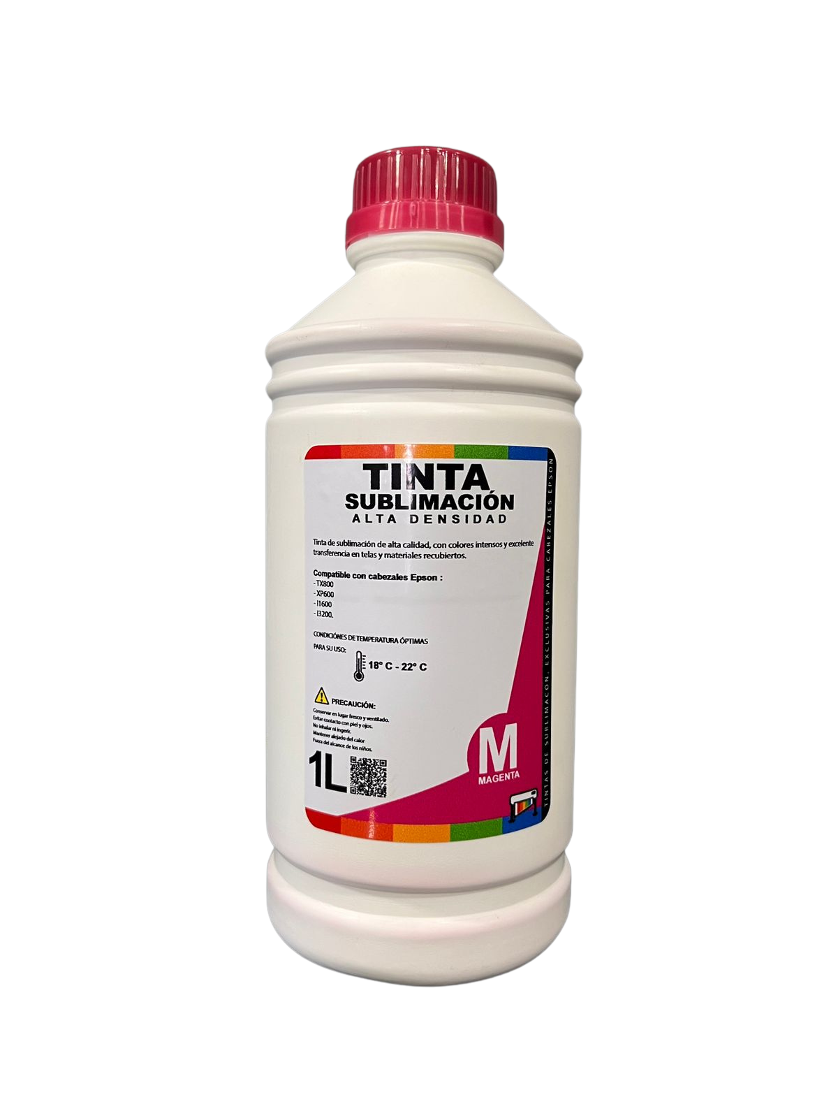 TINTA SUBLIMACION 1LT 1000 ML PARA CABEZALES EPSON XP600/I1600/I3200 - Imagen 2