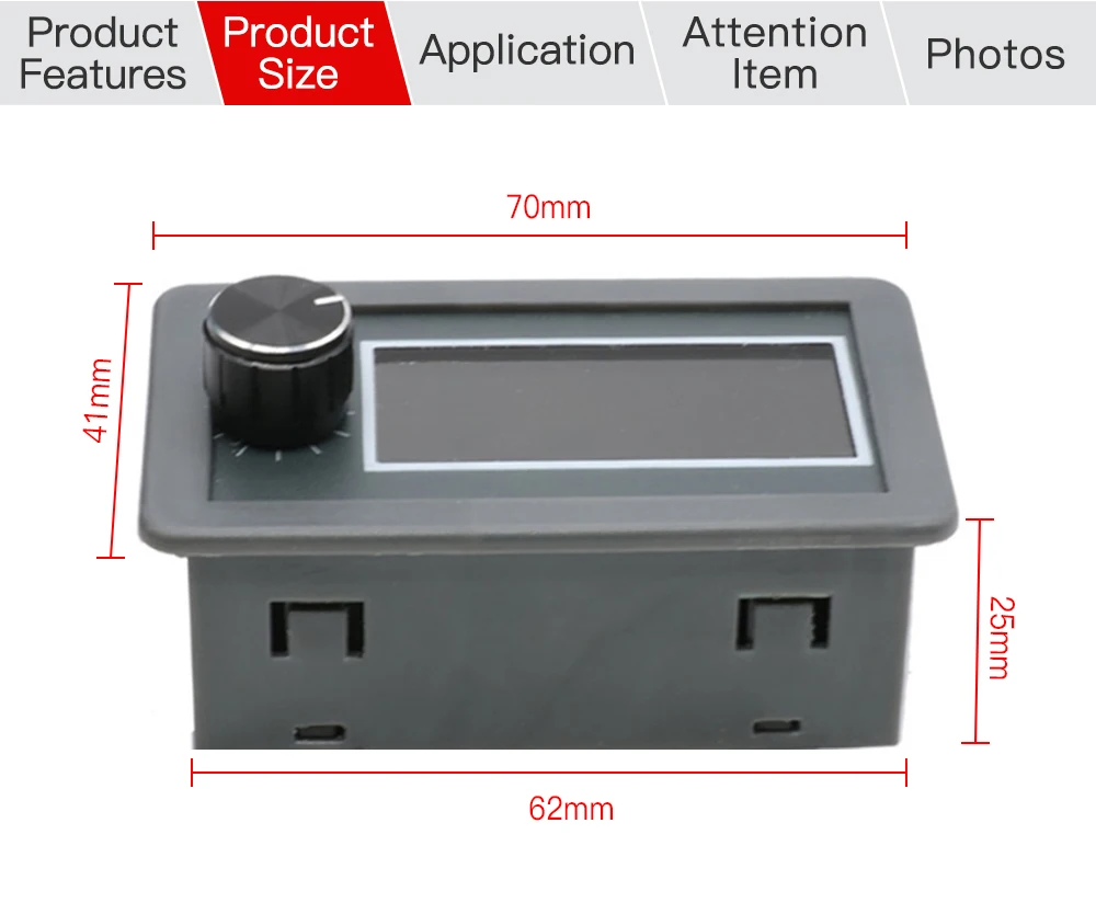 MEDIDOR Y REGULADOR DE CORRIENTE CON PANTALLA LCD PARA FUENTE DE PODER LÁSER CO2 SERIE MYJG - Imagen 3