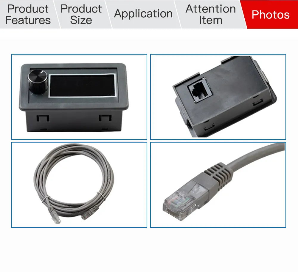MEDIDOR Y REGULADOR DE CORRIENTE CON PANTALLA LCD PARA FUENTE DE PODER LÁSER CO2 SERIE MYJG - Imagen 6
